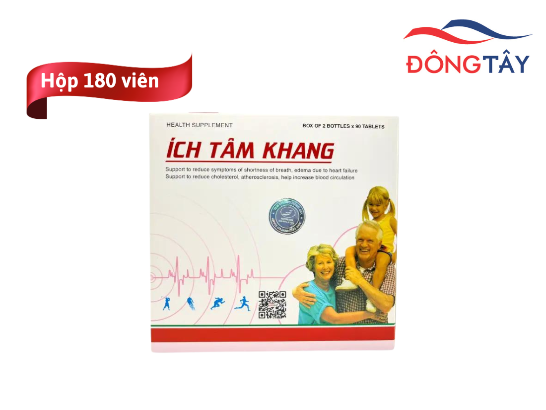 Ích Tâm Khang - Hỗ trợ tăng cường chức năng tim